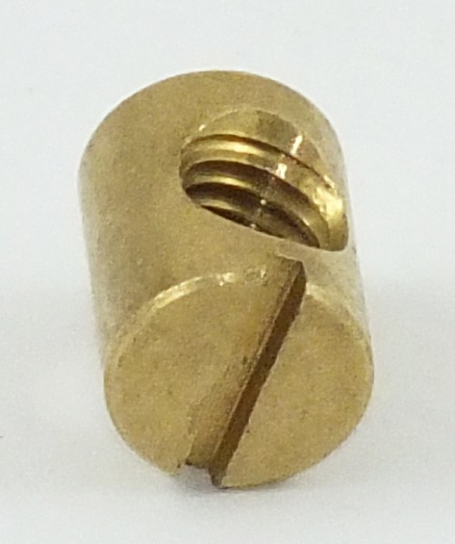 SELECT BRASS INSERT M6 FOR FIN HEADS 9MM DIA (EA)